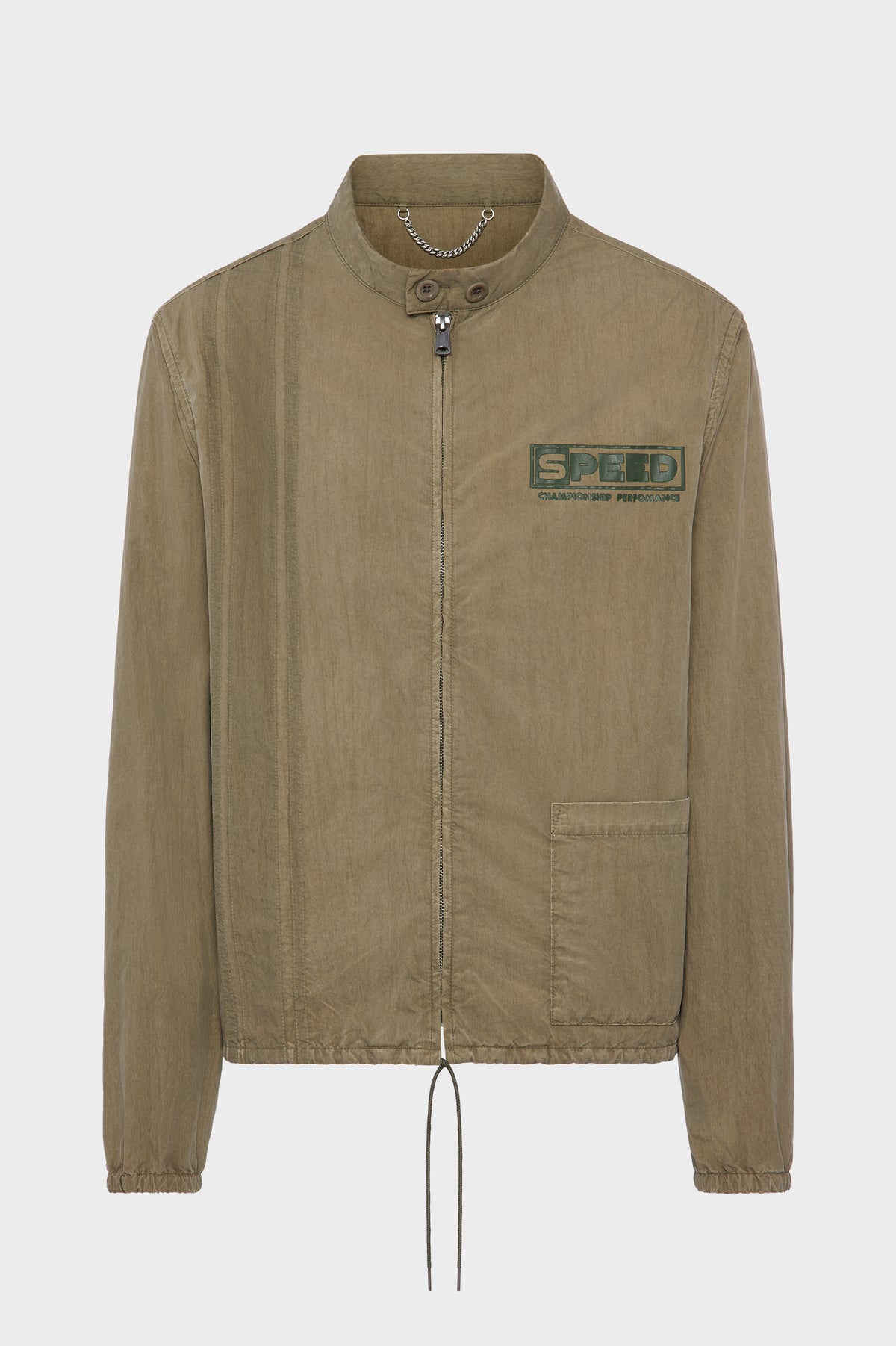 Vintage-style sportswear jacket
