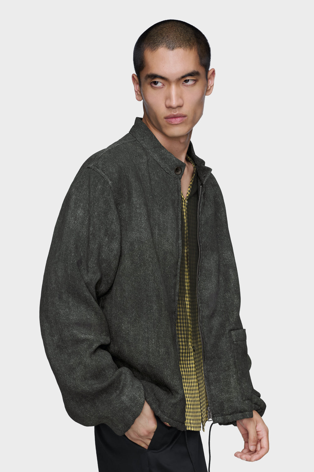 Maison Margiela سترة كابان قطنية