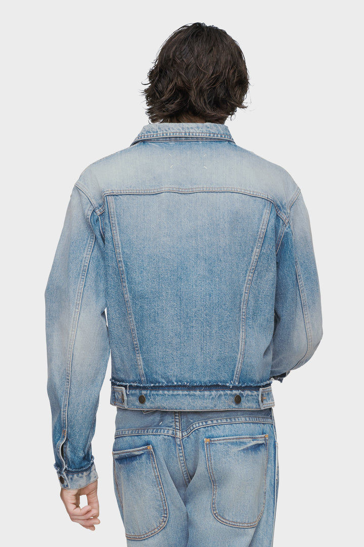 Denim caban