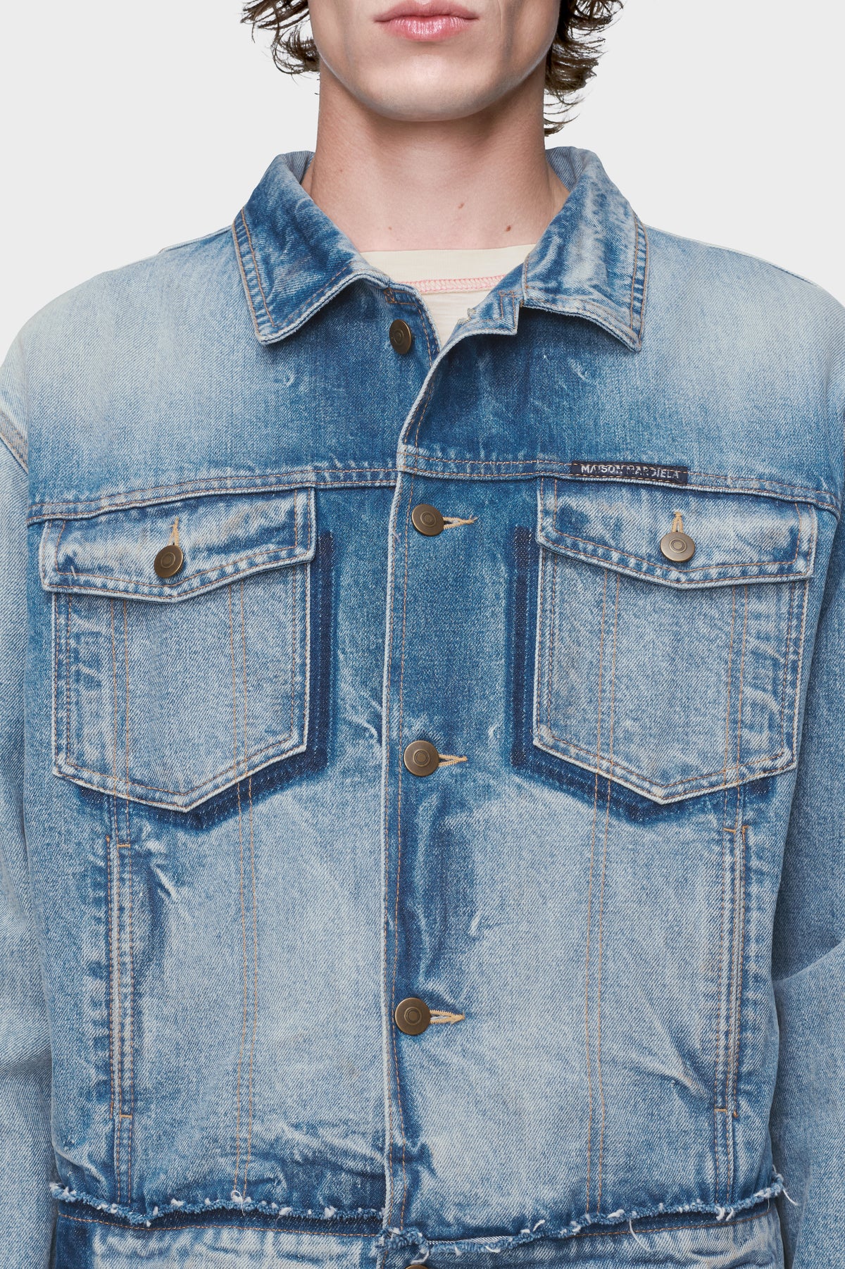 Denim caban