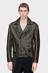 Maison Margiela Distressed Leather Biker Jacket
