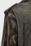Maison Margiela Distressed Leather Biker Jacket