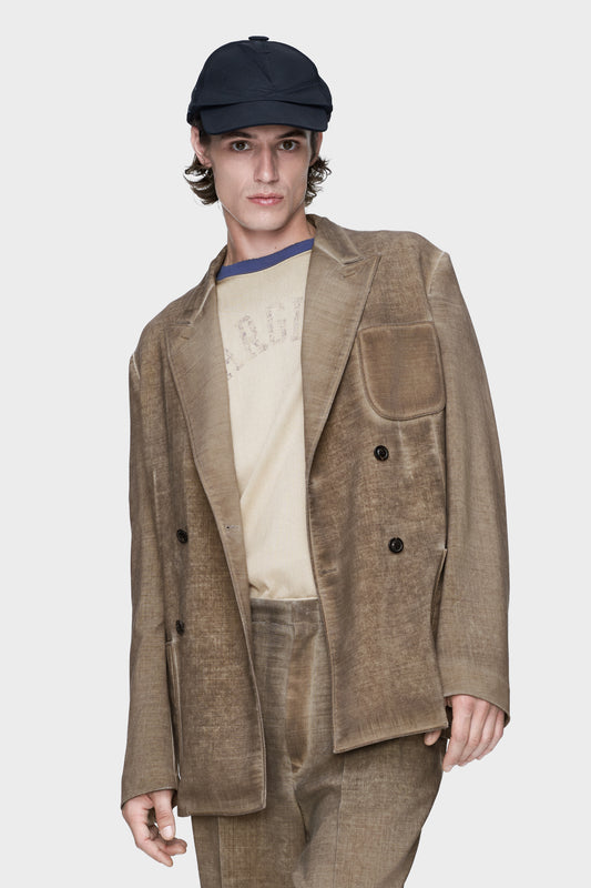 Maison Margiela Wool double-breasted jacket