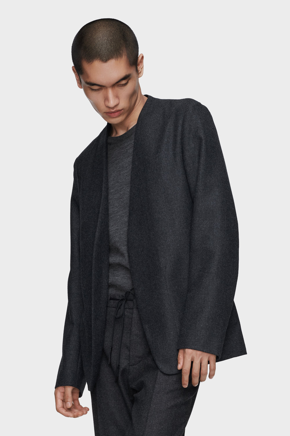 Maison Margiela Minimal wool jacket