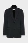 Maison Margiela Folded Collar Wool Blazer