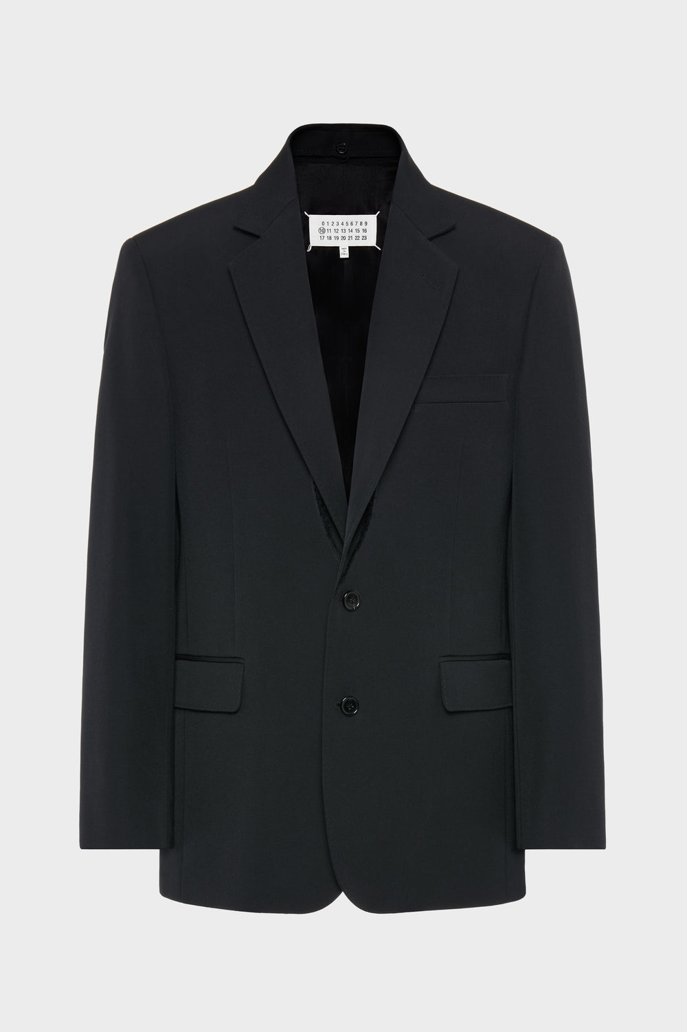 Maison Margiela Folded Collar Wool Blazer