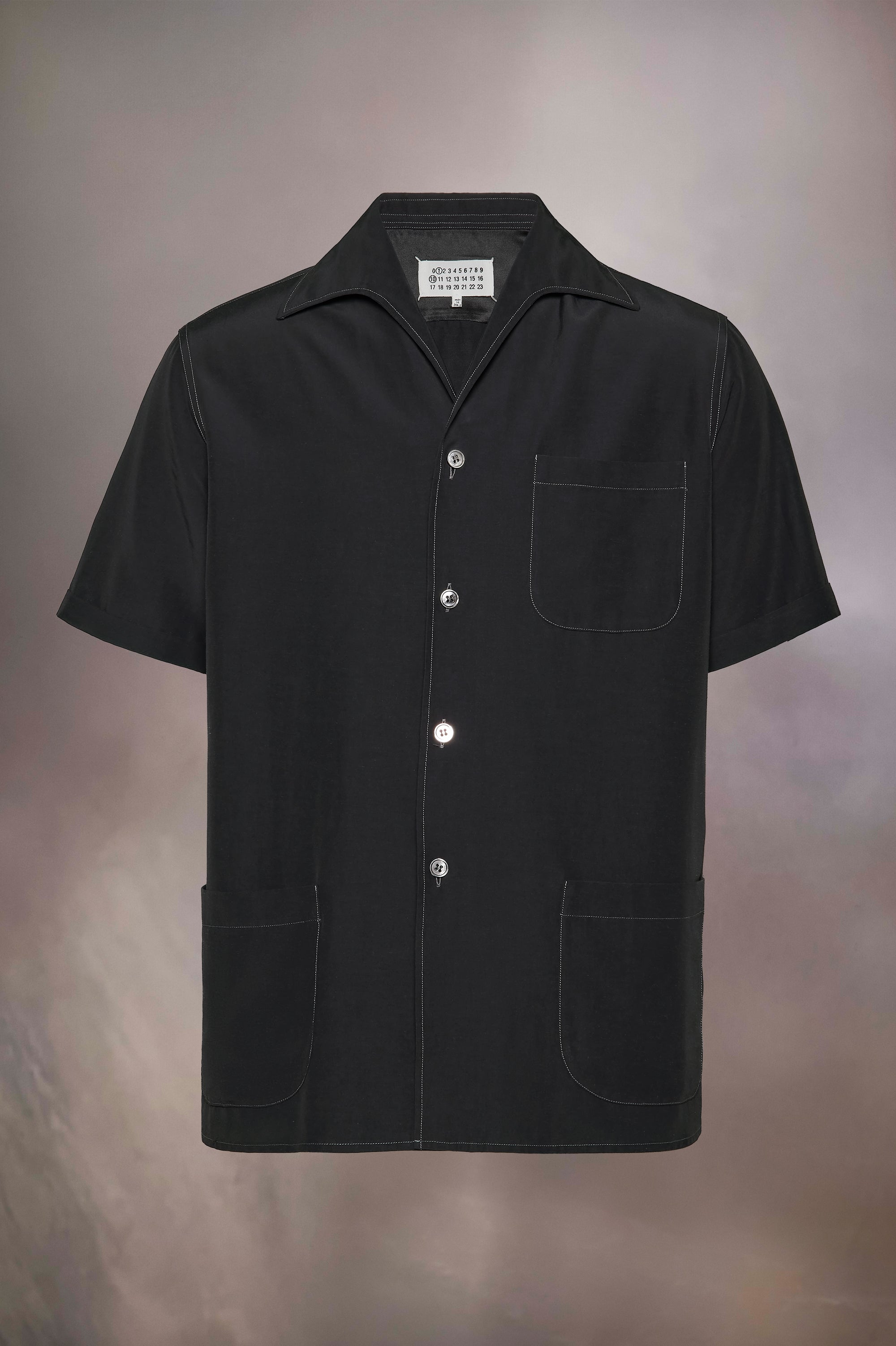 Designer Black Short-sleeve shirt | Shop Online | Maison Margiela