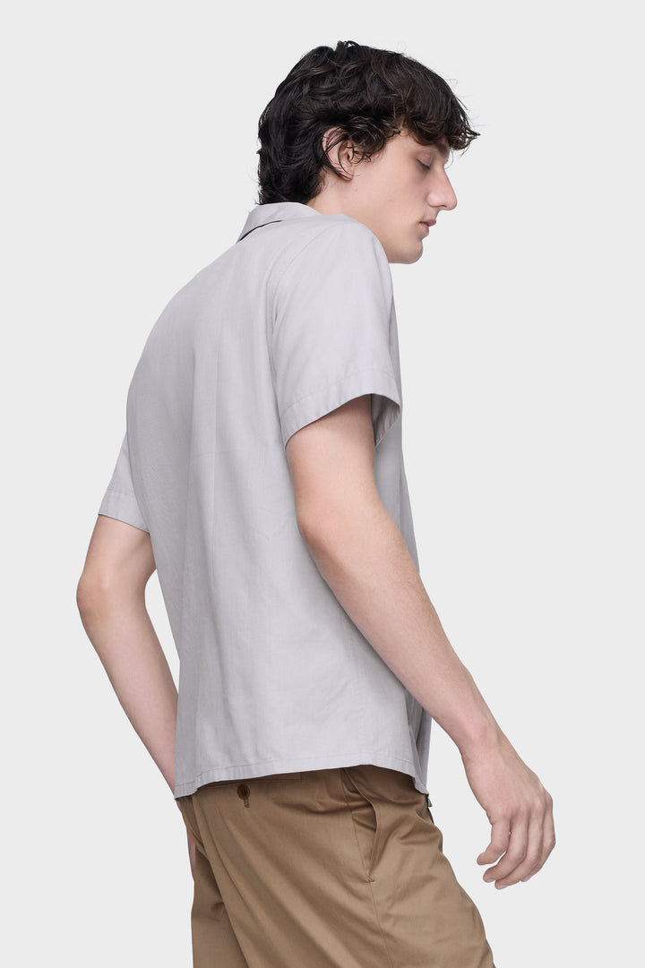 Cotton bowling shirt