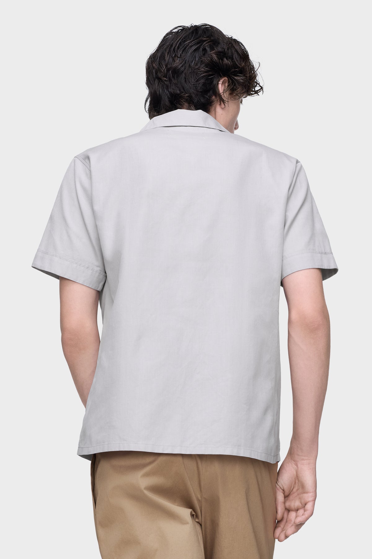 Cotton bowling shirt