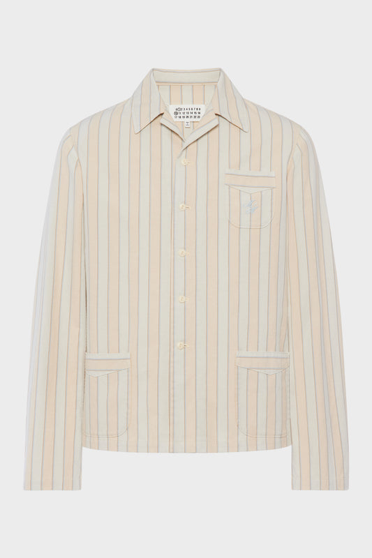 Maison Margiela Cotton striped shirt