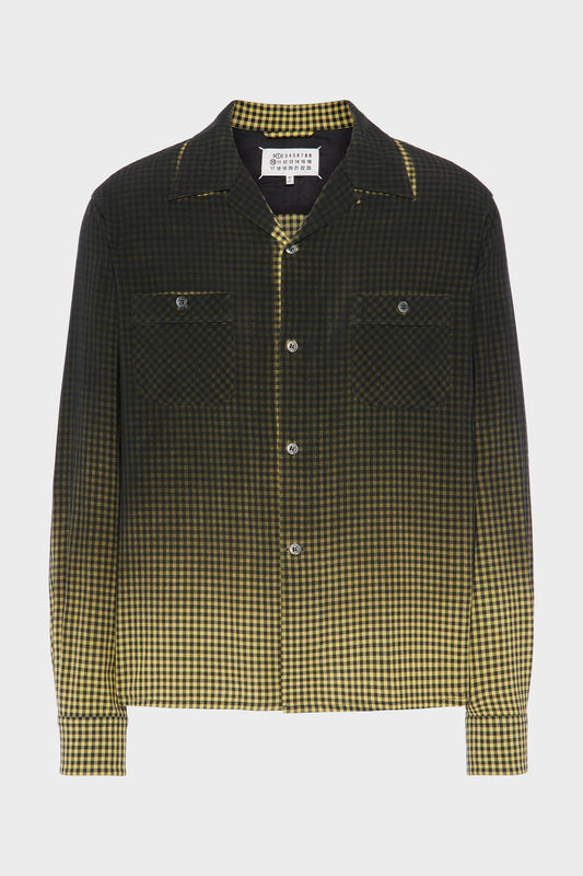 Maison Margiela Gradient check shirt
