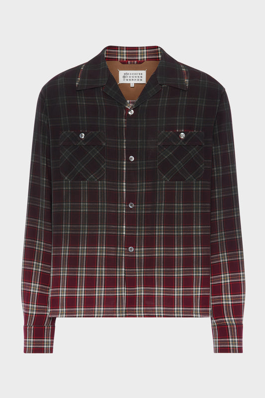 Maison Margiela Gradient check shirt