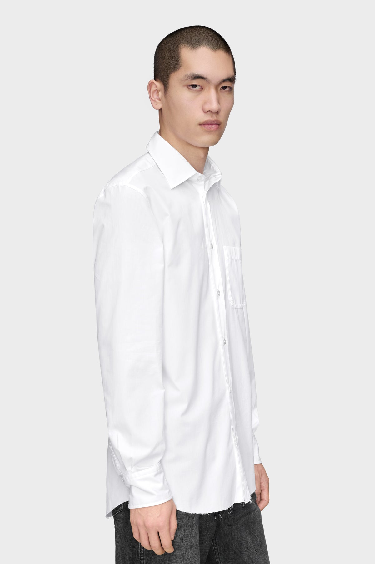 Cotton Long-Sleeve Shirt