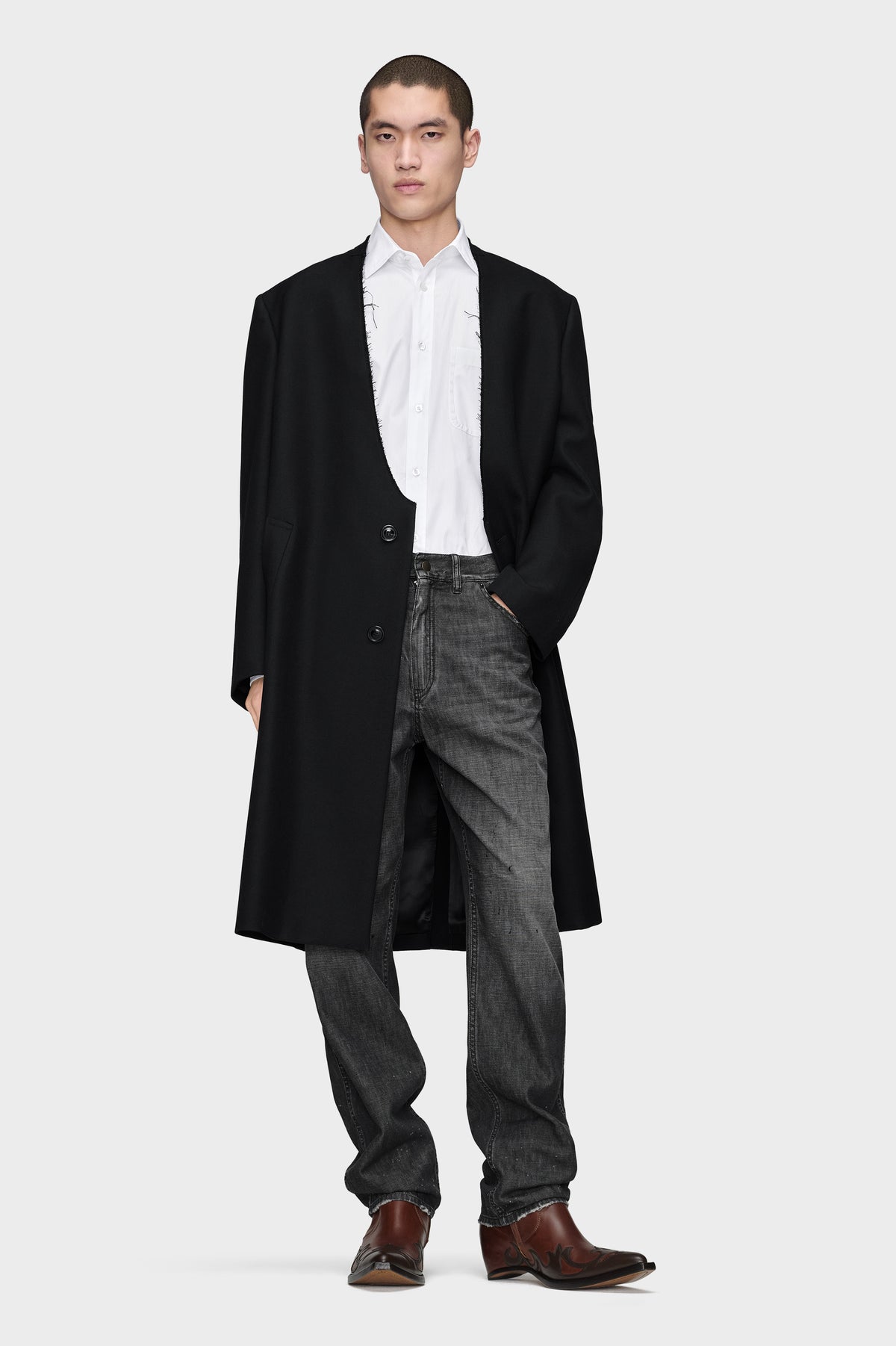 Cotton Long-Sleeve Shirt