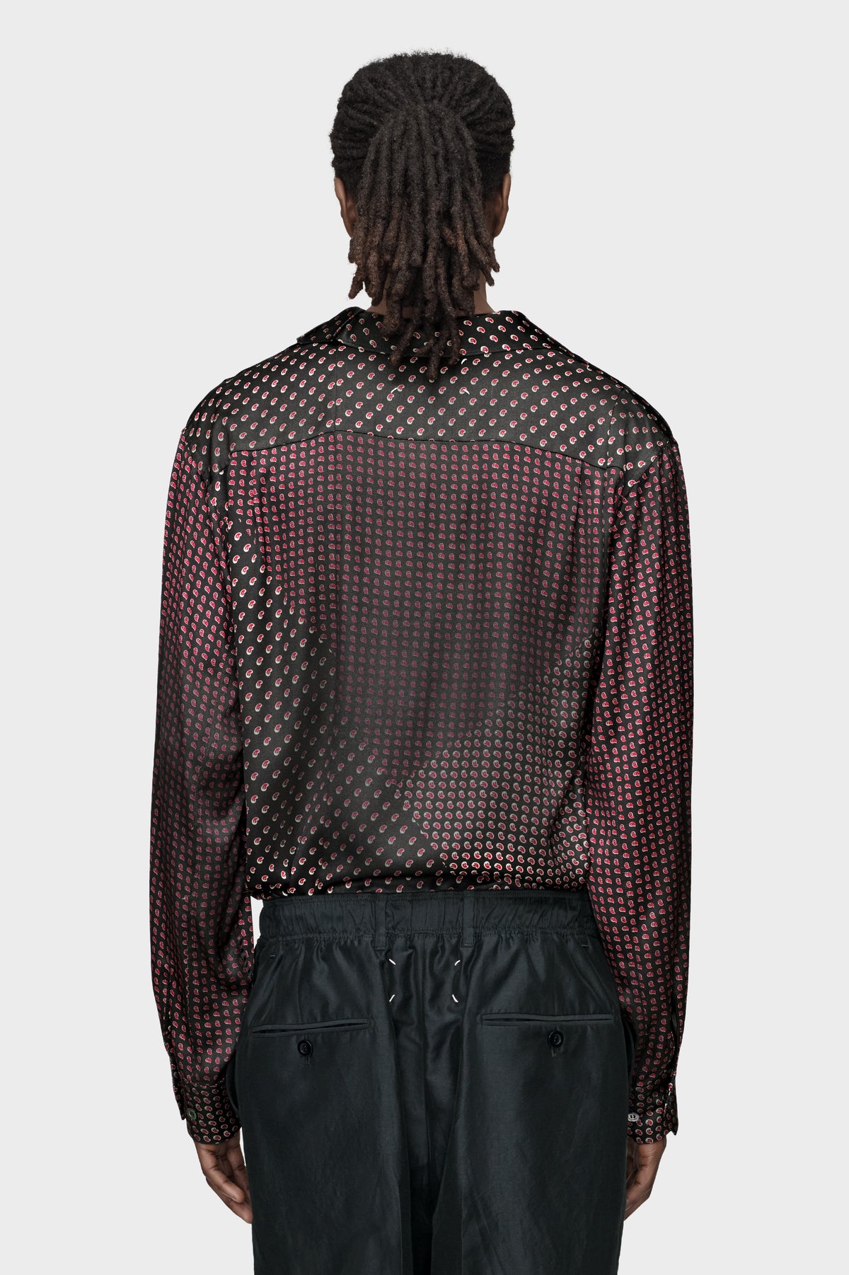Paisley Print Long-Sleeve Shirt