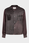 Maison Margiela Paisley Print Long-Sleeve Shirt