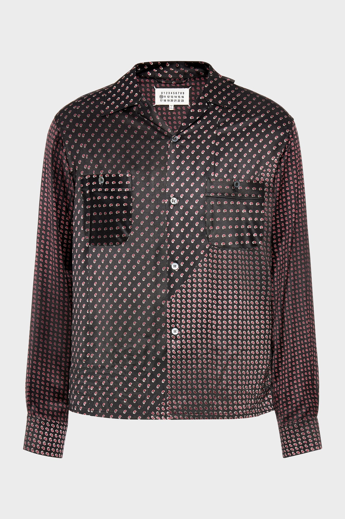 Paisley Print Long-Sleeve Shirt