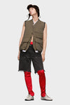 Maison Margiela Sleeveless wool jacket
