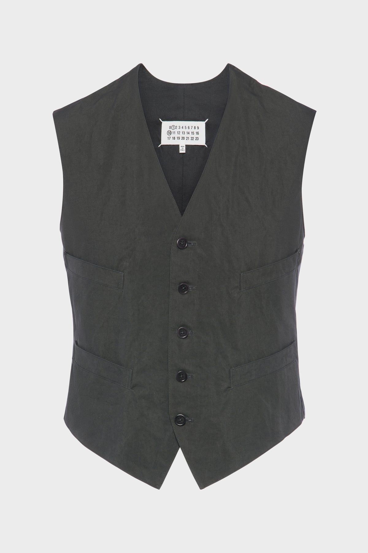 Cotton silk gilet