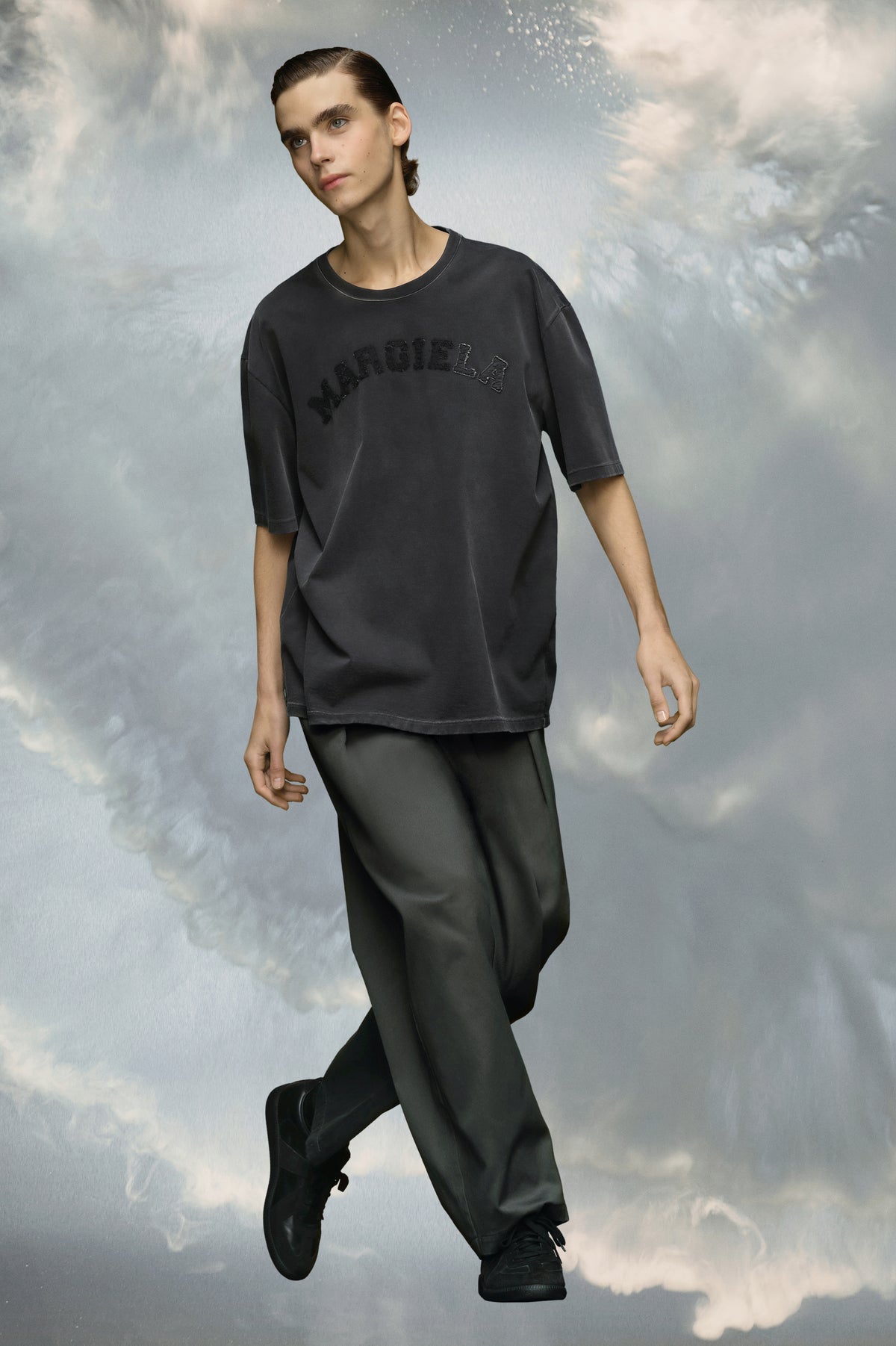 Logo heavy jersey T-shirt