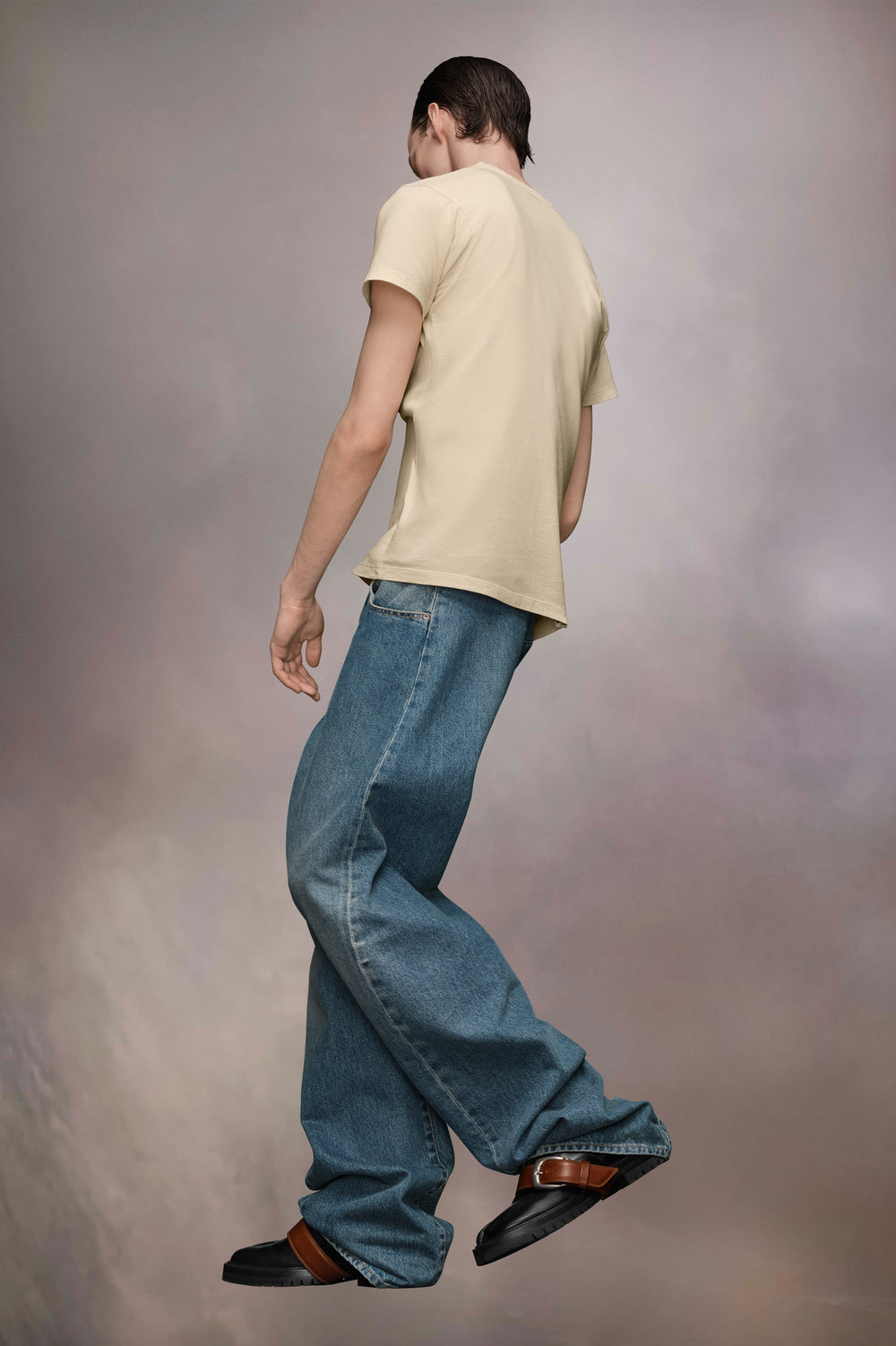 Maison Margiela Embroidered Logo Ringspun T-Shirt