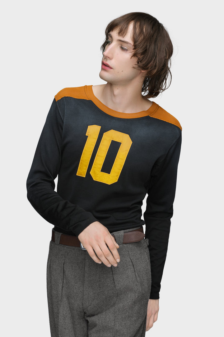 Varsity long-sleeved t-shirt