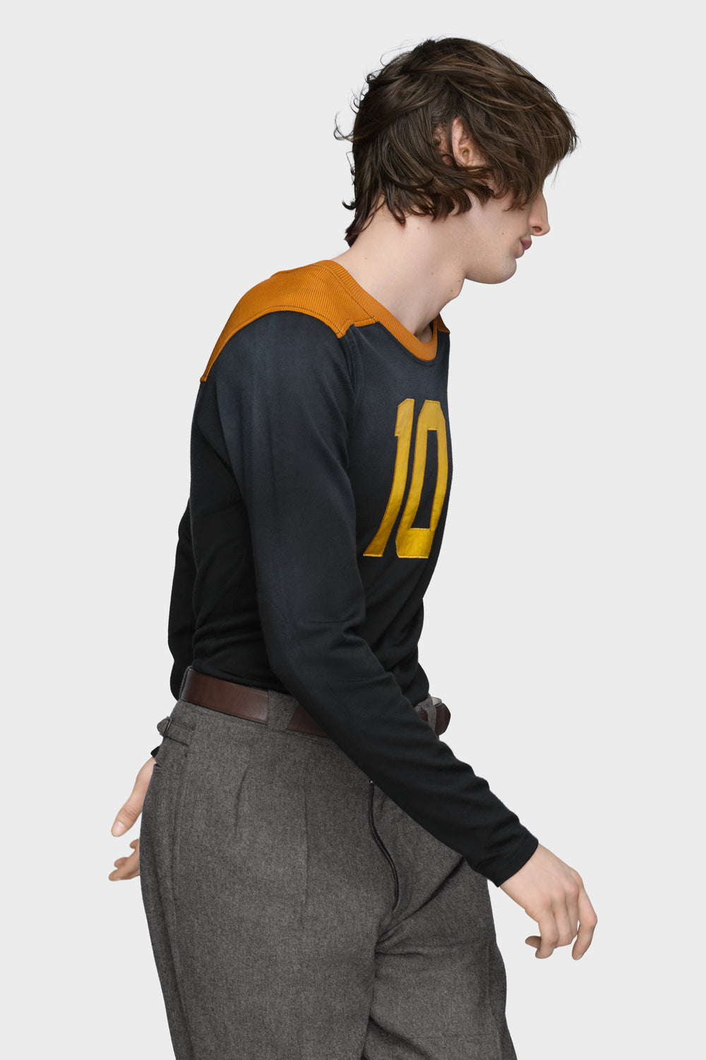 Maison Margiela Varsity long-sleeved t-shirt