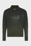 Maison Margiela Foil print wool sweater