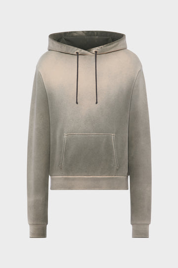 Cotton hooded sweatshirt