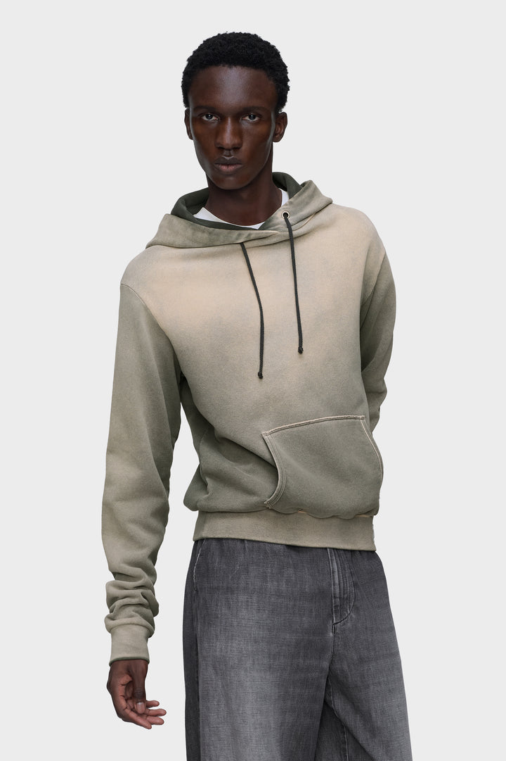 Cotton hooded sweatshirt