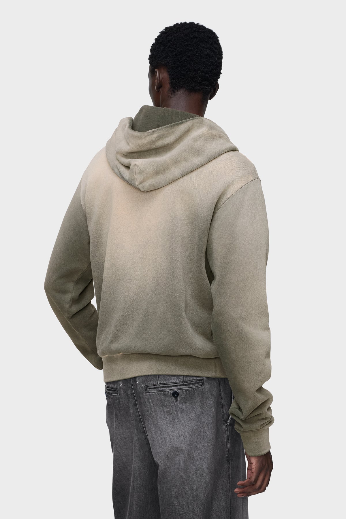 Cotton hooded sweatshirt
