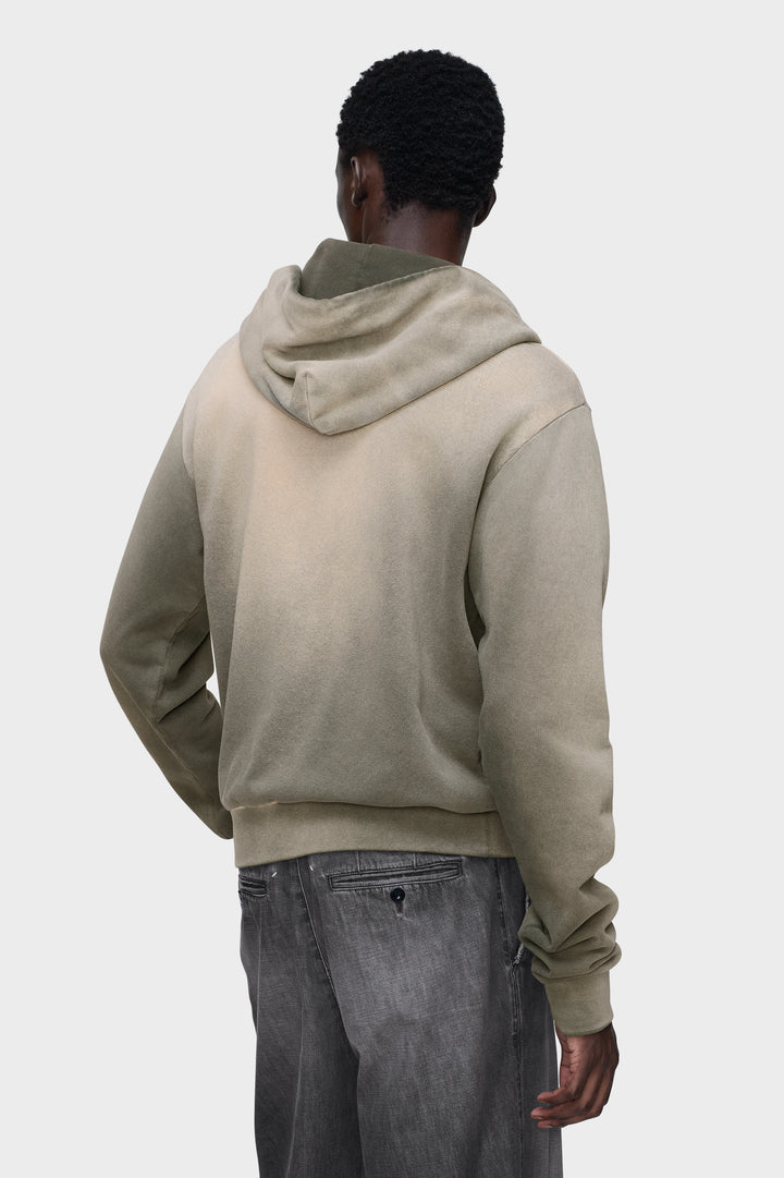 Cotton hooded sweatshirt