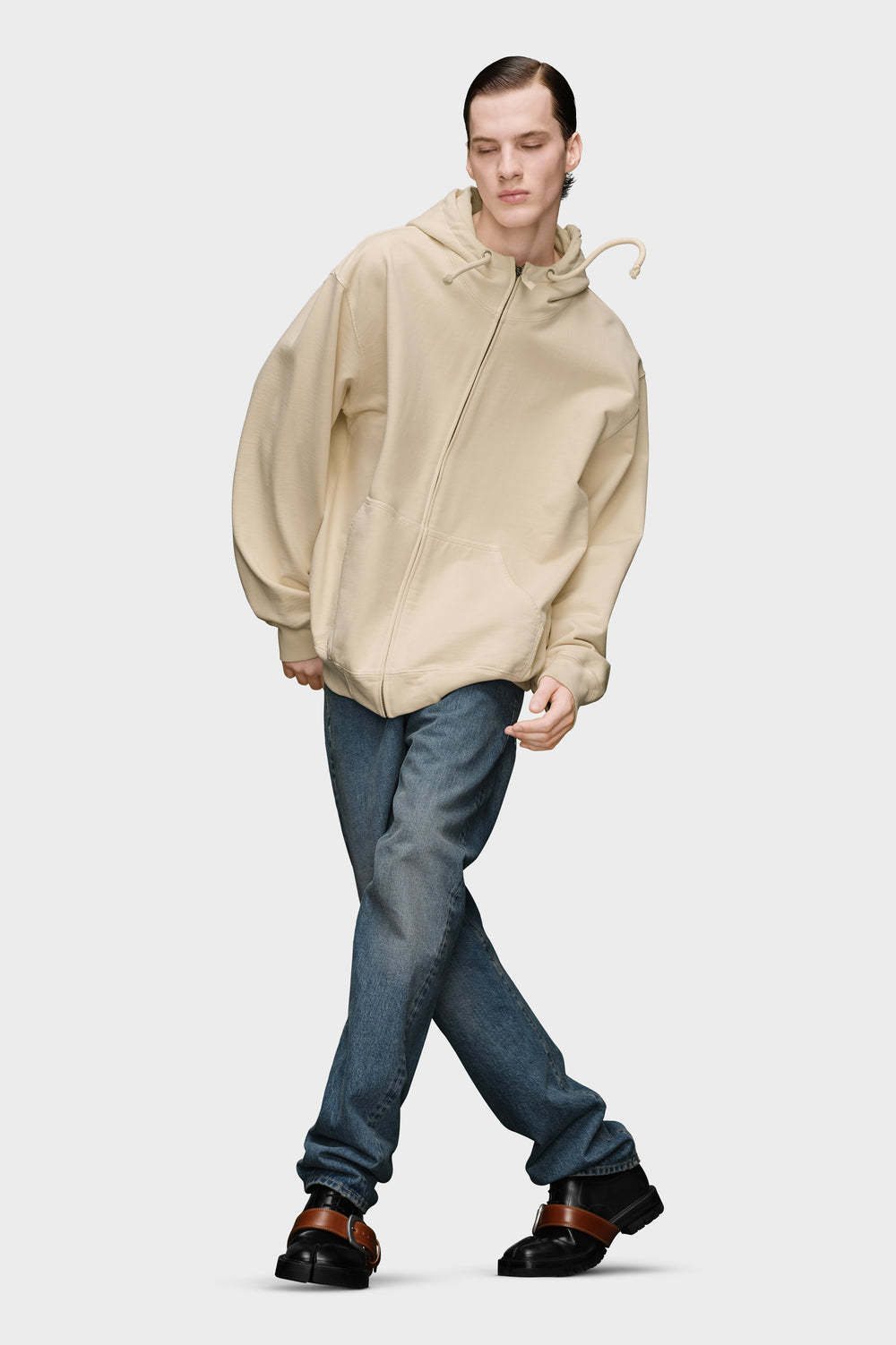Maison Margiela هوديي شعار مطرزة