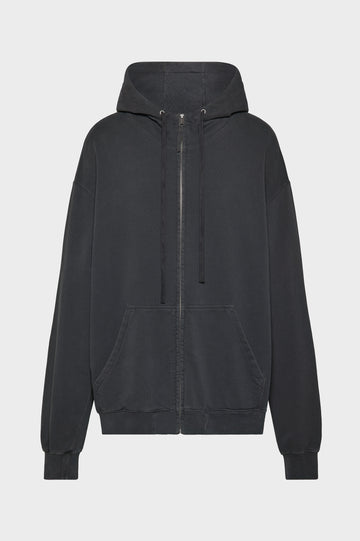 Embroidered logo hoodie
