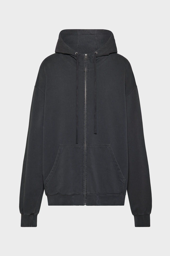 Embroidered logo hoodie