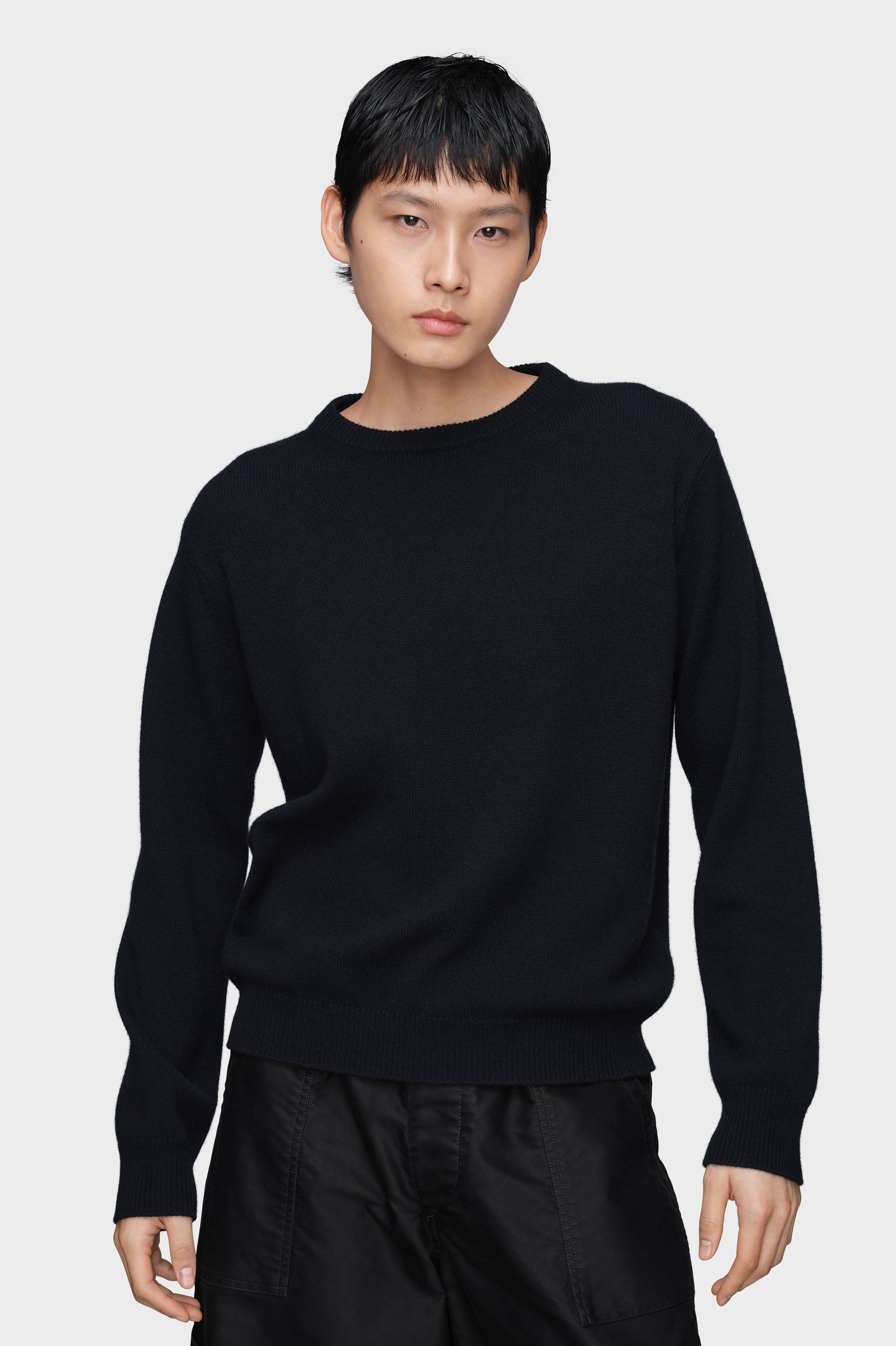 Designer BLUE Cashmere sweater | Shop Online | Maison Margiela