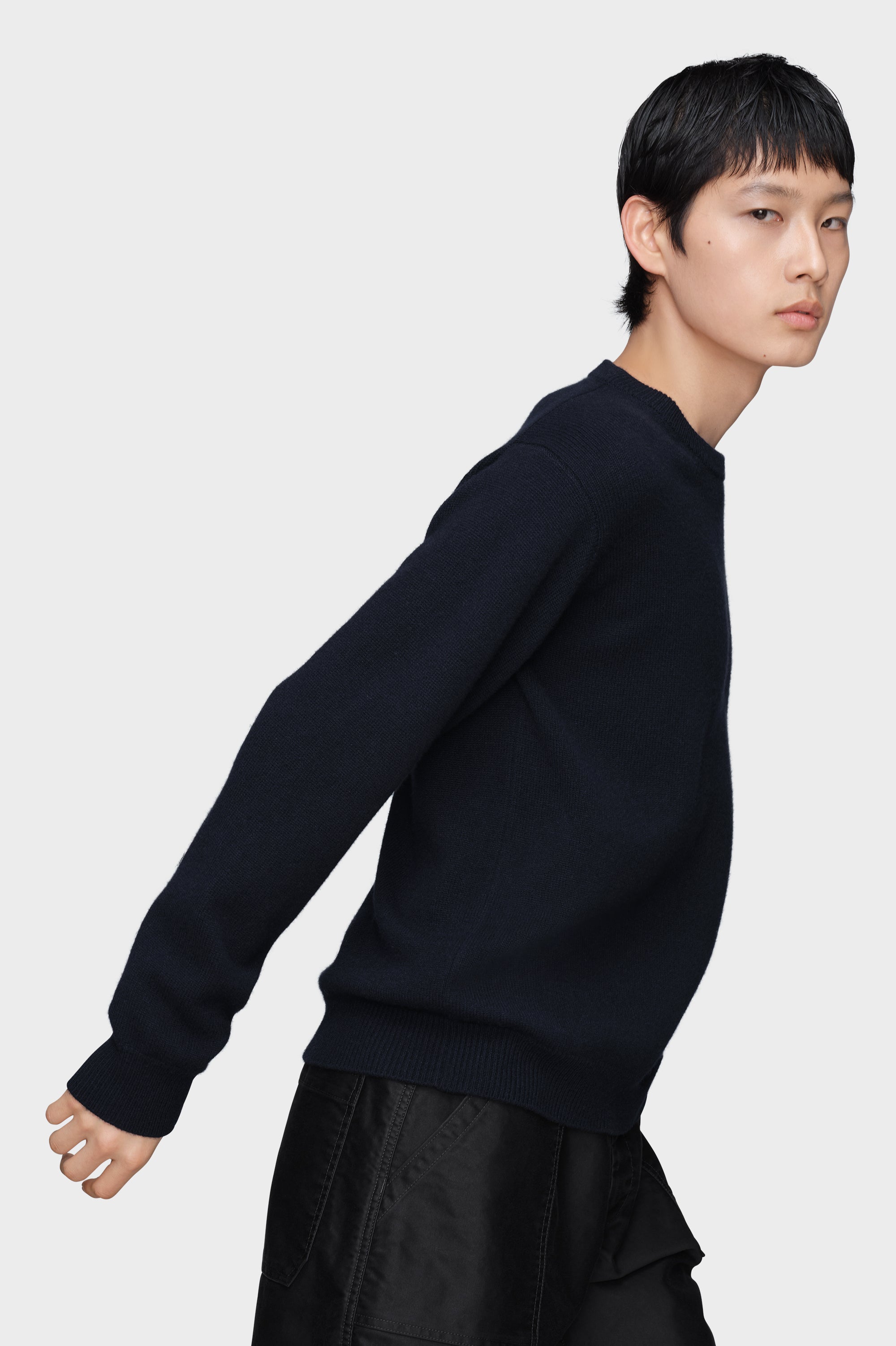 Designer BLUE Cashmere sweater | Shop Online | Maison Margiela