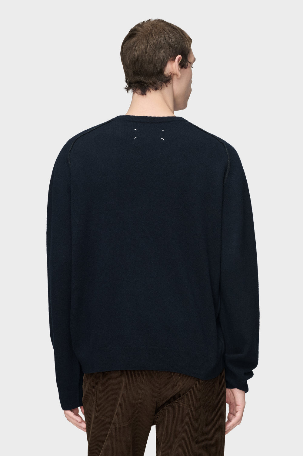 Maison Margiela Virgin Wool Crewneck Sweater