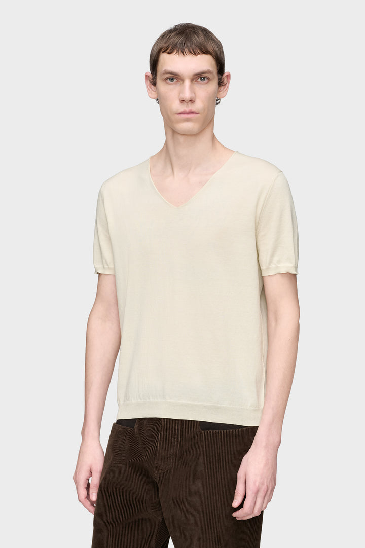 Cotton V-Neck Top
