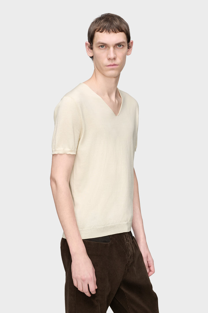 Cotton V-Neck Top