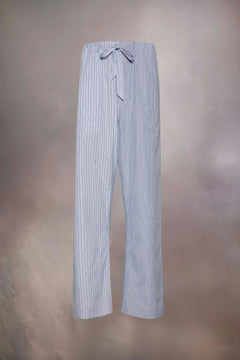 Stripe Cotton Trousers