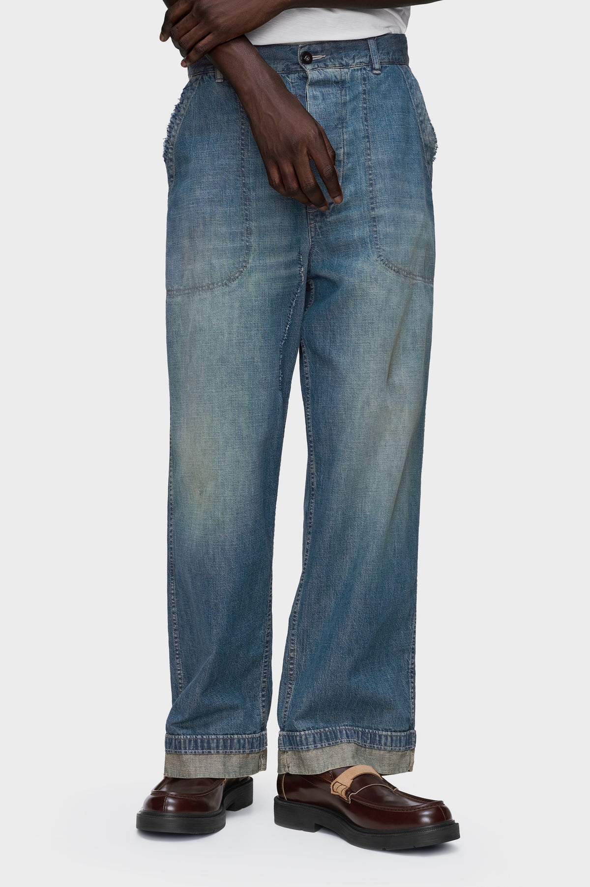Wide-leg jeans