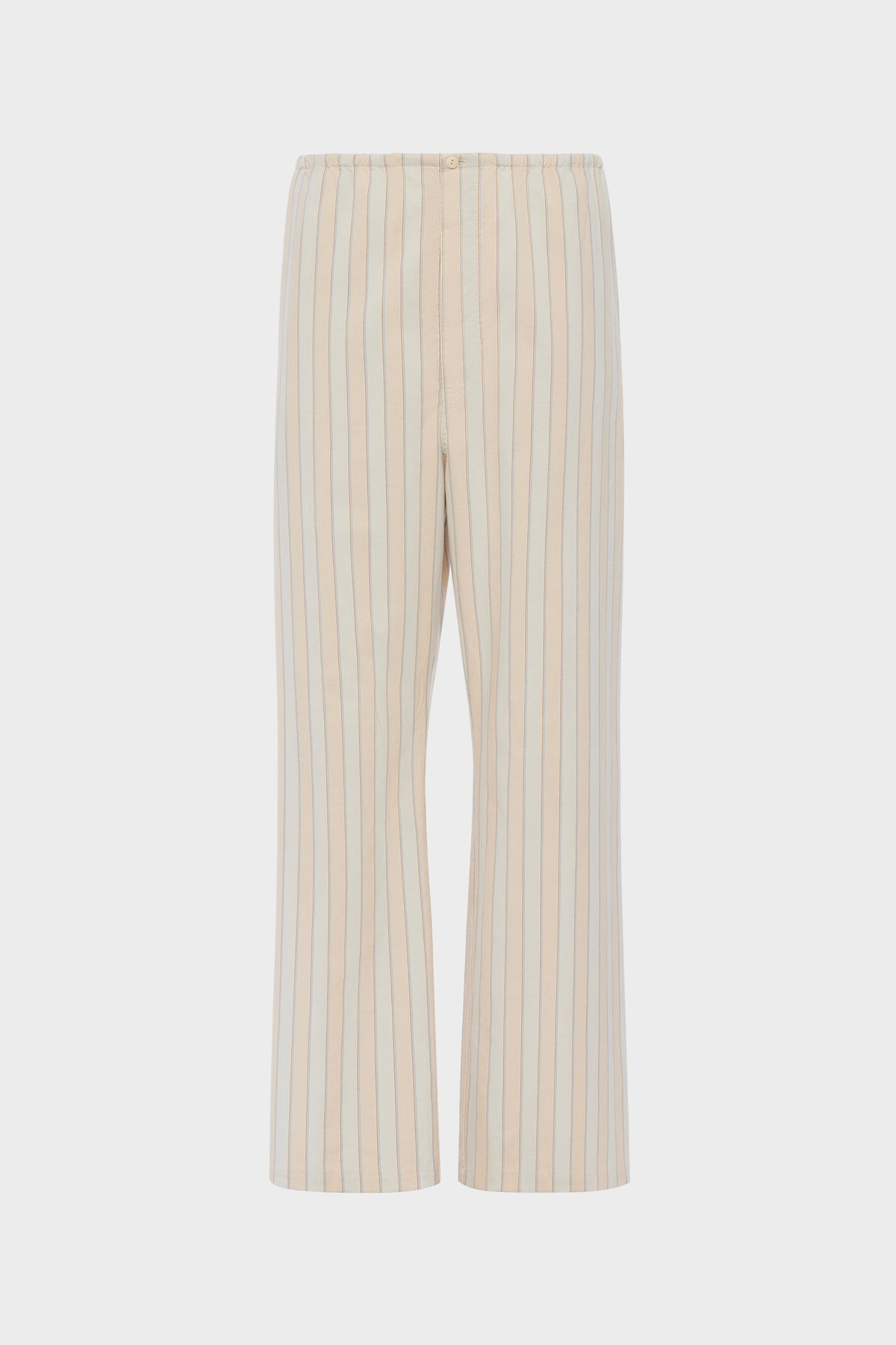 Striped pyjama cotton trousers