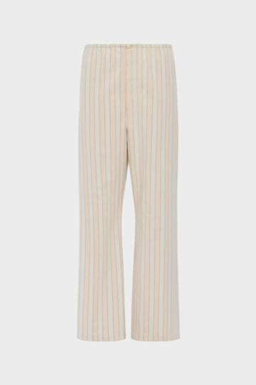 Striped pyjama cotton trousers