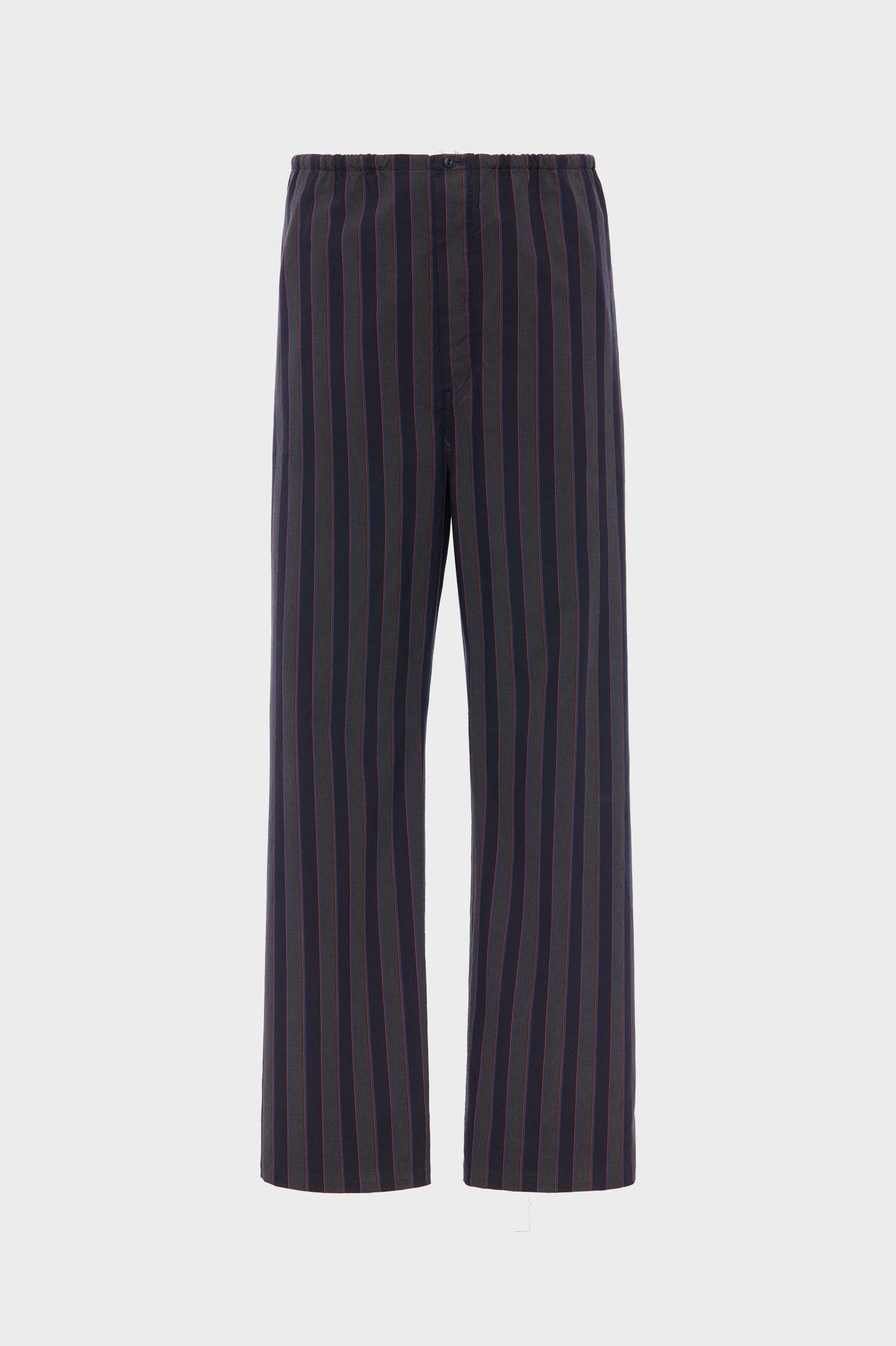 Striped pyjama cotton trousers