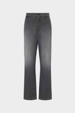 Straight-leg jeans