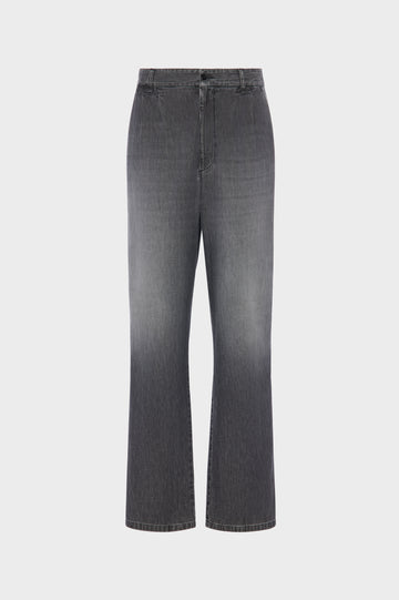 Straight-leg jeans
