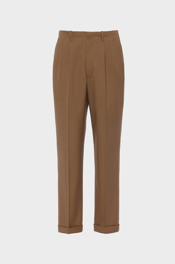 Wool tailored trousers