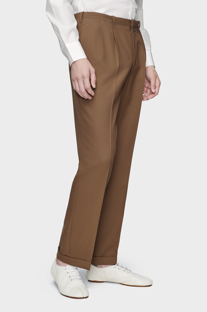 Wool tailored trousers