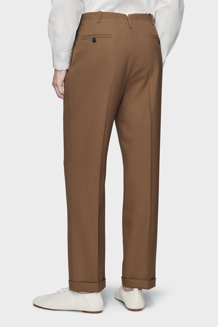 Wool tailored trousers
